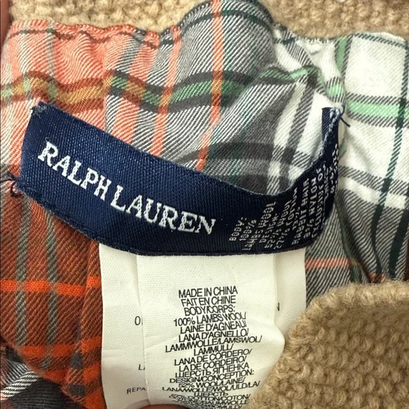 Ralph Lauren Tan Kids Bag with Dalmatian Design backpack 🎒
